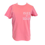 Kids Isles of Scilly Organic T-Shirt - Pink Joy
