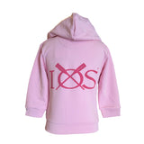 IOS - Baby Full Zip Hoodie - Pink