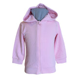 IOS - Baby Full Zip Hoodie - Pink