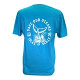 Save Our Oceans T-Shirt - Unisex Fit - Aqua