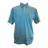 Edwards Heavies - Short Sleeved Jersey Deck Shirt - Washed Green
