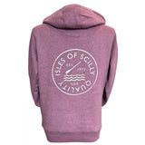 Quality Hoodie - Unisex Fit - Washed Burgundy