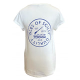 Quality Rolled Sleeve T-Shirt - Women's Fit - Off White