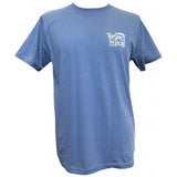 Respect The Locals Organic T-Shirt - Unisex Fit - Faded Denim