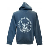 Save Our Oceans Hoodie - Unisex Fit  Indigo