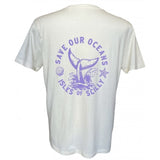 Save Our Oceans Organic T-Shirt - Unisex Fit - Natural