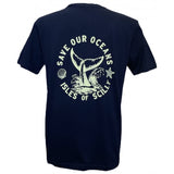 Save Our Oceans Organic T-Shirt - Unisex Fit - Navy