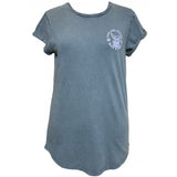 Save Our Oceans Rolled Sleeve T-Shirt - Women's Fit - Denim