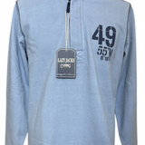 Lazy Jacks Sail Flag Pique Sweatshirt - Unisex Fit - Sky