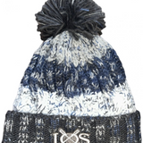 Corkscrew Pom Pom Beanie - Arctic Dawn