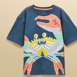 Joules Archie Glow in the Dark Crab Tee