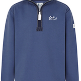 Lazy Jacks IOS Embroidered Sweatshirt - Unisex Fit - Denim