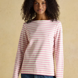 Joules Womens Stripe Harbour - pink/white