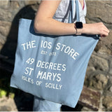 The IOS Store Organic Shopper Dusty Blue