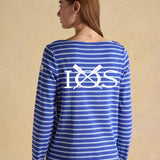 Joules Womens Stripe Harbour - Blue/Sky