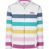 Lazy Jacks Womens Full Zip Sweatshirt - Rainbow