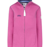 Lazy Jacks Womens Full Zip Sweatshirt - Raspberry