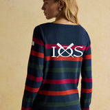 Joules Womens Stripe Harbour - navy/red